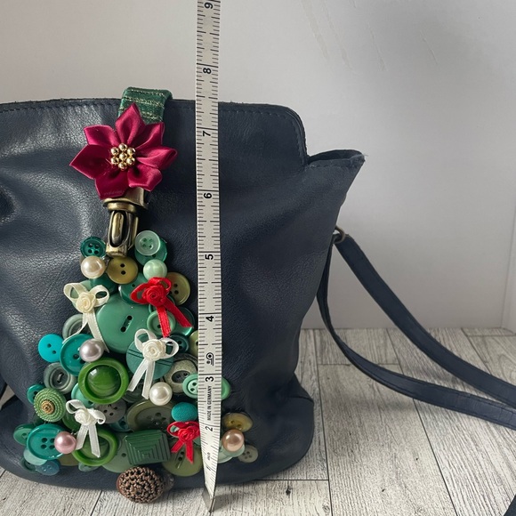 Button Christmas Tree Art Pelletteria Di Mario Cute Purse - Picture 4 of 16